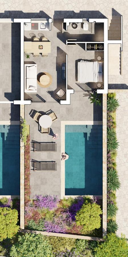 פאליאורי Pnoes Luxury Suites מראה חיצוני תמונה